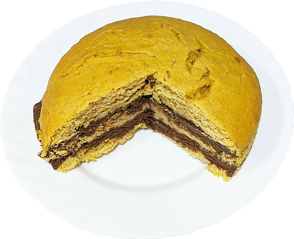 Bizcocho o coca de calabaza valenciana