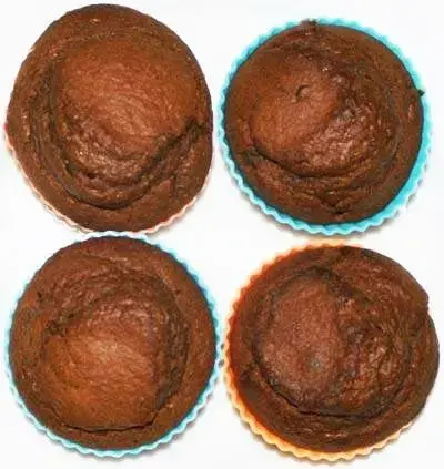 Receta de muffins de chocolate